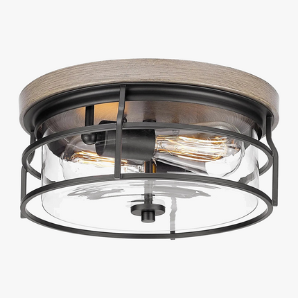 Plafonnier LED rustique pour éclairage intérieur créatif — LZ4X9J