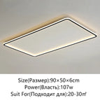 Carré Noir 90x50 / Lumière chaude Pas de télécommande