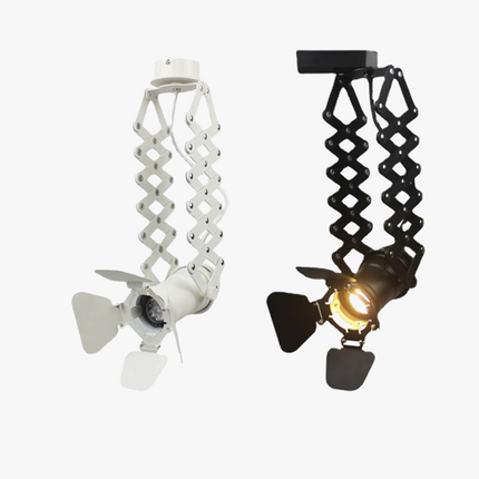 Plafonnier LED style industriel rétro pour bar et café — LZ4X9P2