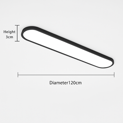 Plafonnier LED ultra fin au design moderne pour intérieur — LZ4X9J2