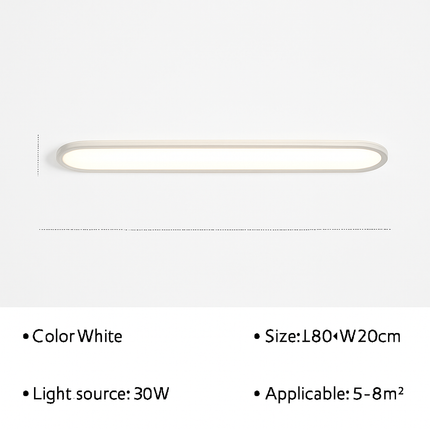 Plafonnier LED ultra fin au design moderne pour intérieur — LZ4X9J2