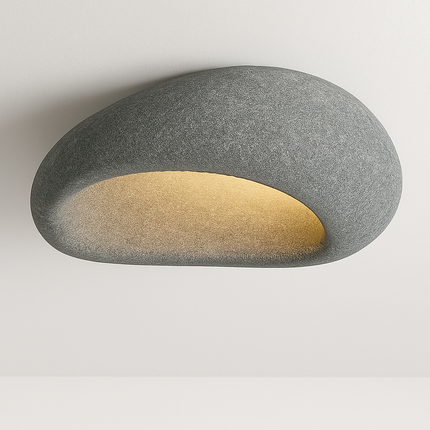 Plafonnier LED moderne style Wabi Sabi pour décoration intérieure — LZ4X9T2