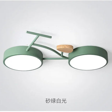 Plafonnier LED nordique avec 3 températures de couleur pour vélo — LZ4T9XQ