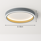 Gris 30cm 40w / Blanc chaud