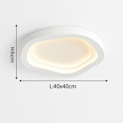 Plafonnier LED au style nordique pour décoration intérieure élégante — LZ4X9P