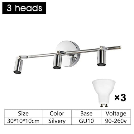 Plafonnier LED réglable multi-angle