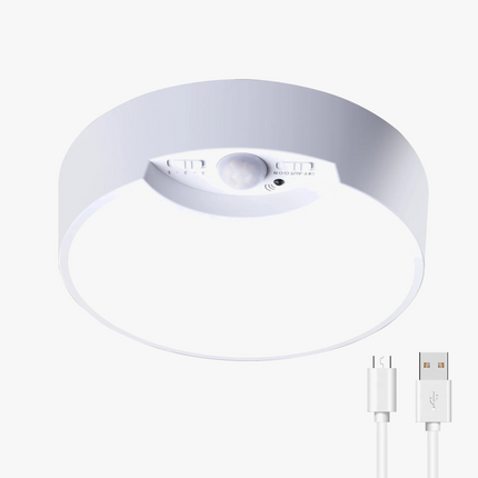 Plafonnier LED rechargeable avec capteur de mouvement et télécommande — LZ4X9P