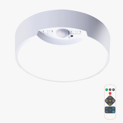 Plafonnier LED rechargeable avec capteur de mouvement et télécommande — LZ4X9P