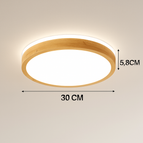 Rond 30 cm / Blanc chaud