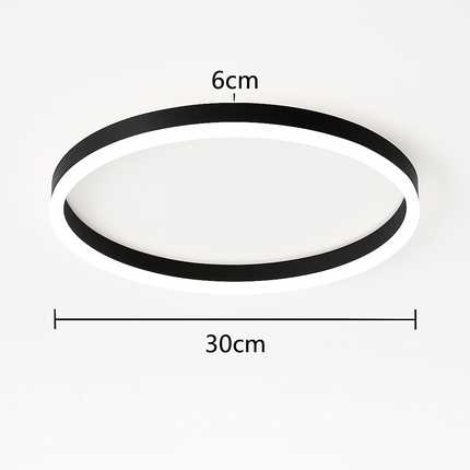 plafonnier led rond moderne pour éclairage varié