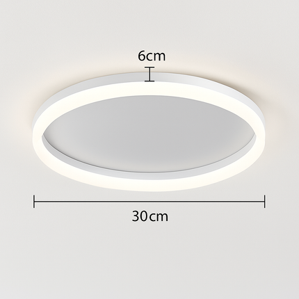 plafonnier led rond moderne pour éclairage varié