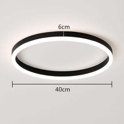 plafonnier led rond moderne pour éclairage varié