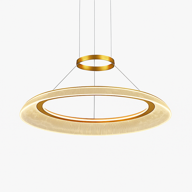 Plafonnier LED rond moderne pour intérieur lumineux et élégant — LZ4X9P2