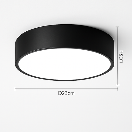 Plafonnier LED rond moderne pour intérieur lumineux et élégant — LZ4X9T