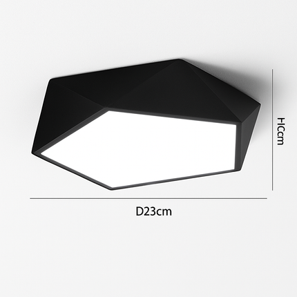 Plafonnier LED rond moderne pour intérieur lumineux et élégant — LZ4X9T