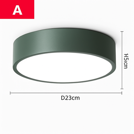 Plafonnier LED rond moderne pour intérieur lumineux et élégant — LZ4X9T