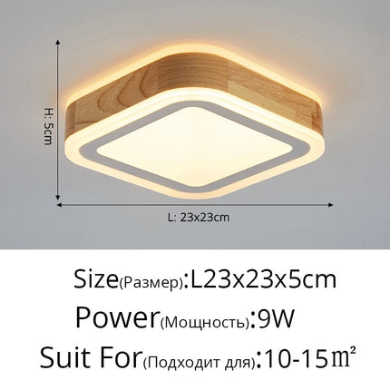 Plafonnier LED rond moderne pour maison et hôtel — LZ4X9T1