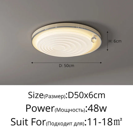 Plafonnier LED rétro en bois style médiéval élégant — LZ4X9P2