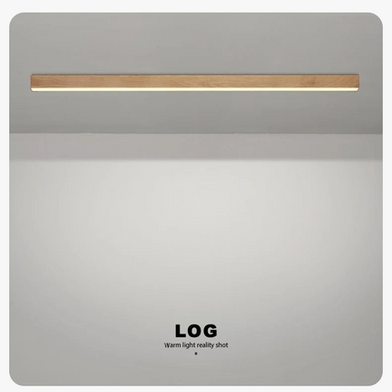 Plafonnier LED suspendu à bande longue au design moderne linéaire — LZ4X9T