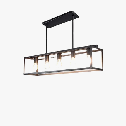 Plafonnier LED suspendu style industriel rétro avec câble réglable — LZ4X9P2