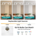 2 head Black / Neutral light Bulb / CHINA