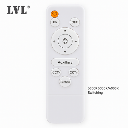 Plafonnier LED télécommandé doré effet grain de bois dimmable 24W-32W — LZ4X9T