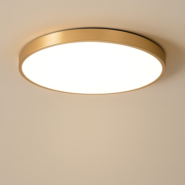 Plafonnier LED ultra fin au design moderne pour éclairage intérieur — LZ4X9P2