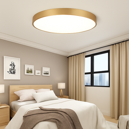 Plafonnier LED ultra fin au design moderne pour éclairage intérieur — LZ4X9P2