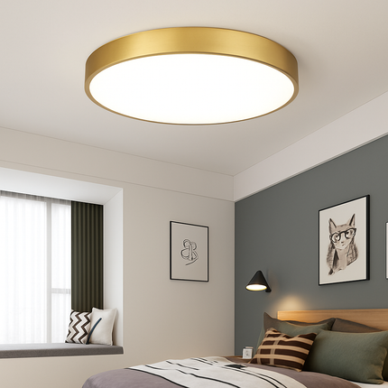 Plafonnier LED ultra fin au design moderne pour éclairage intérieur — LZ4X9P2