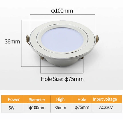 Plafonnier LED ultra fin à éclairage variable trois couleurs intégrées — LZ7XQ2