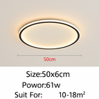 Rond 50x6cm / Blanc chaud