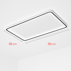Rectangulaire 90x50cm / Blanc chaud