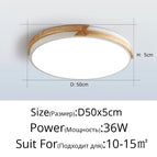 Blanc D50x5cm 36W / Blanc chaud