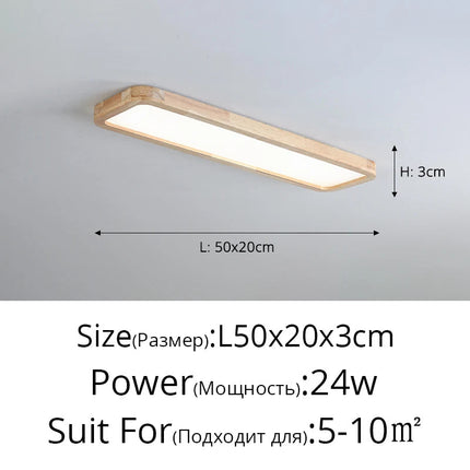 plafonnier led ultra-mince moderne pour entrée et balcon