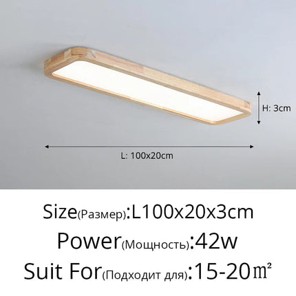 plafonnier led ultra-mince moderne pour entrée et balcon