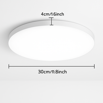 Plafonnier LED ultra mince rond et carré — LZ4X9T