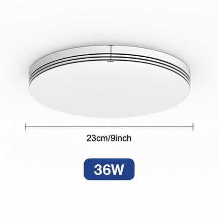 Plafonnier LED ultra mince rond et carré — LZ4X9T