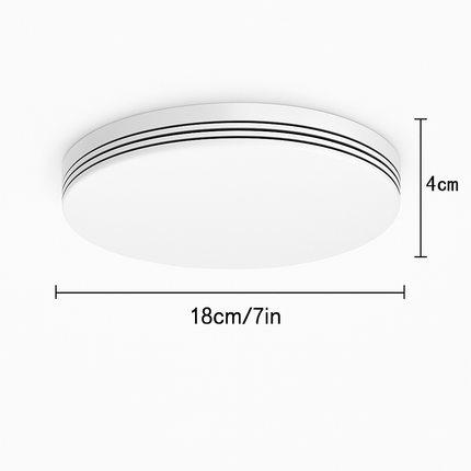 Plafonnier LED ultra mince rond et carré — LZ4X9T