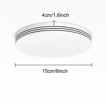 Plafonnier LED ultra mince rond et carré — LZ4X9T