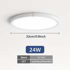 C 24W Rond / Blanc chaud