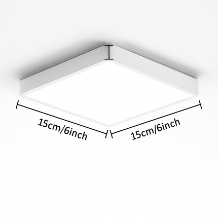 Plafonnier LED ultra mince rond et carré — LZ4X9T