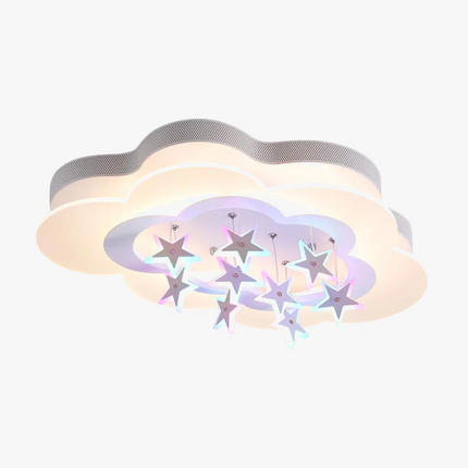 Plafonnier enfant étoiles et nuages lumineux pour chambre — LZ4P9XQ