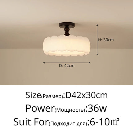 Plafonnier médiéval rétro pour éclairage doux et chaleureux — LZ4X9P2