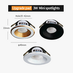 Black / Naturallight4000K / CHINA | 3w