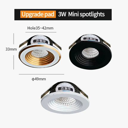 Plafonnier LED encastré antiéblouissant pour intérieur — LZ4X7Q9N