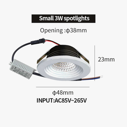 Plafonnier LED encastré antiéblouissant pour intérieur — LZ4X7Q9N