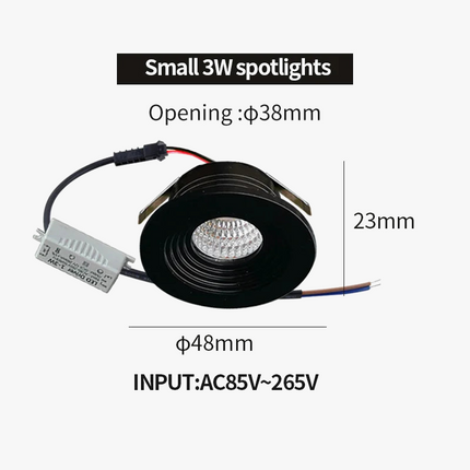 Plafonnier LED encastré antiéblouissant pour intérieur — LZ4X7Q9N