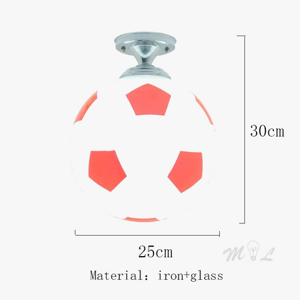 Plafonnier en verre style art déco pour intérieur moderne et élégant — LZ4X9P2