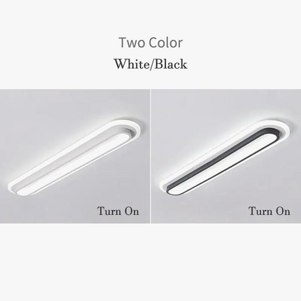 Plafonnier LED moderne à bande pour éclairage intérieur — LZ4X9J
