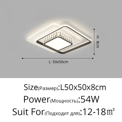 Plafonnier LED moderne et créatif pour intérieur élégant — LZ4X9J